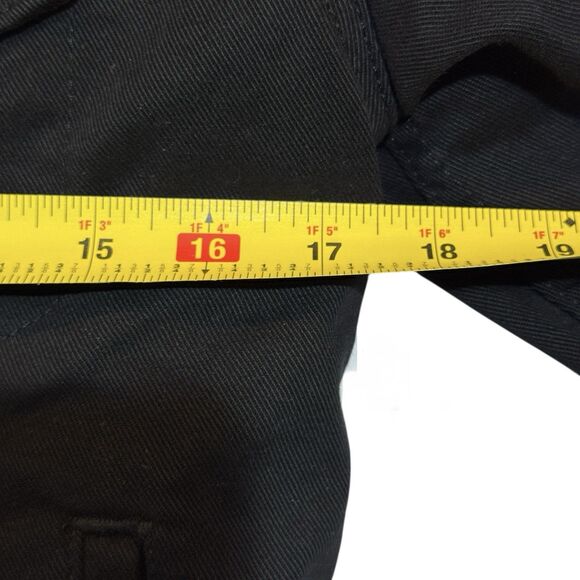 Levi’s Premium Denim Jacket Sherpa Lined Women’s XS Triple Black - Picture 15 of 16